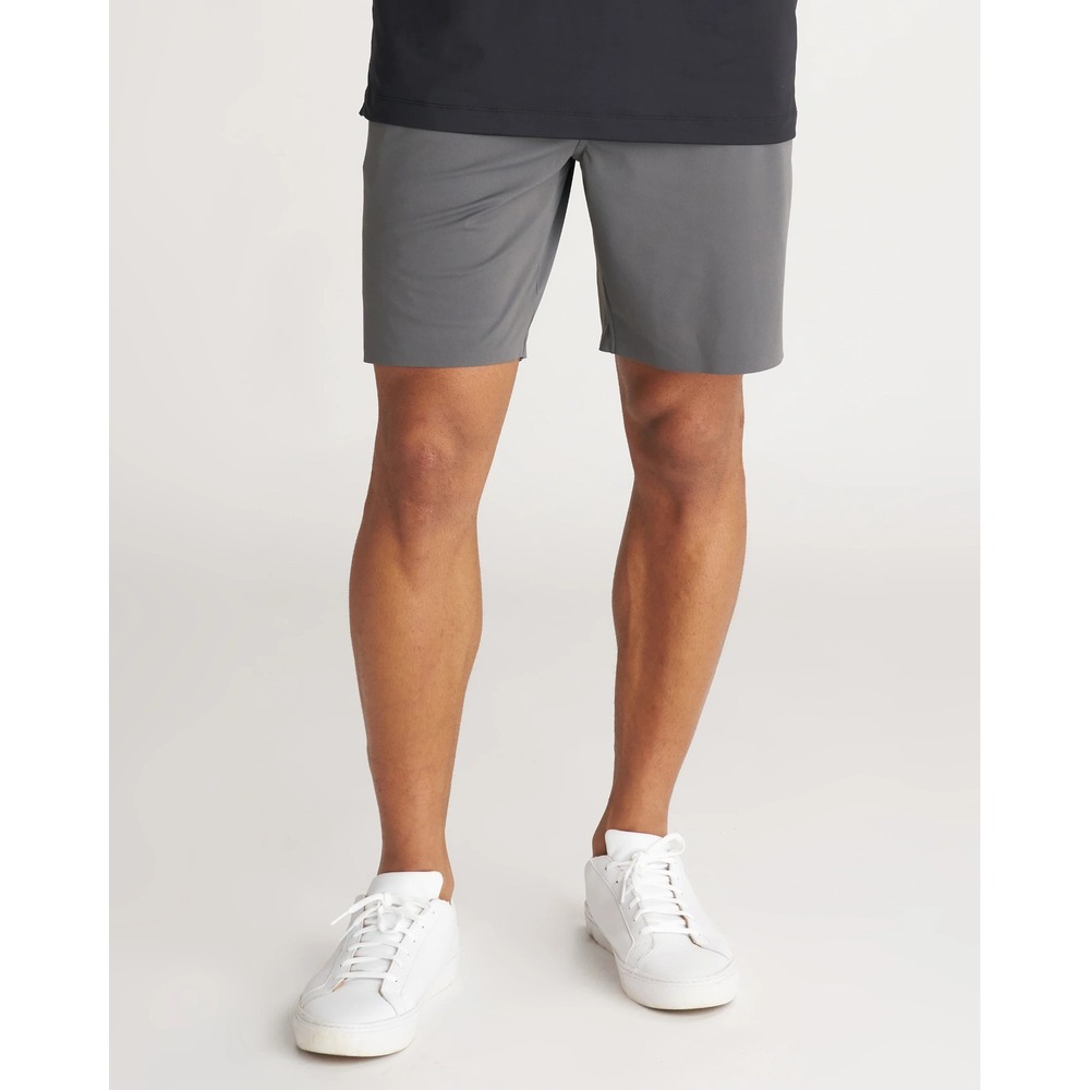 Three Nails Mens Links Golf Shorts Grey Athletic Performance Golf XL NWT
